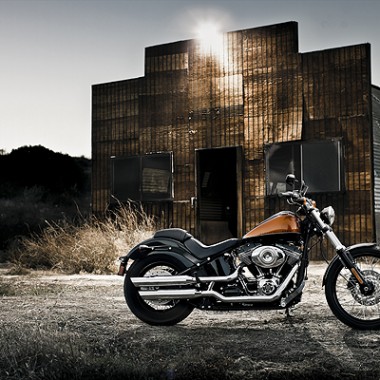 Új HD-softail: a Blackline